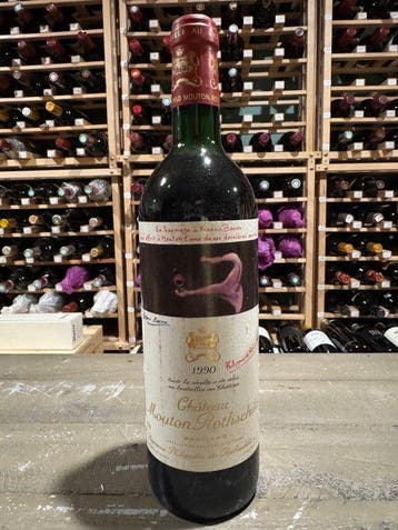 1990 Chateau Mouton Rothschild - Pauillac 1er Grand Cru, Nieuw