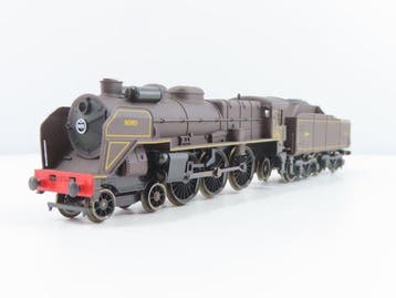 Jouef H0 - 8252 - Stoomlocomotief met tender (1) - Serie, Nieuw