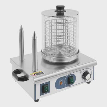 Professionele Hotdog Grill & Warmer - 550W Elektrische Worst, Verzenden, Nieuw