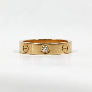 Cartier - Ring - 18 karaat Geel goud - mini-liefde, Nieuw