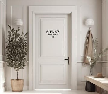 Stickers voor interieur, deur,meubels Christelijke wandtekst, Klassiek, Ophalen of Verzenden, Nieuw, Overige typen
