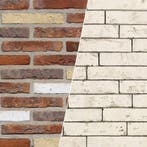 Hilversumsformaat Massief Vuilwerk metselstenen, Verzenden, Nieuw, Bakstenen