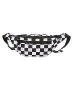 Heuptas Zwart-Wit Checkered Fanny Pack Schaakbord Blokjes He, Ophalen of Verzenden, Nieuw, Overige typen