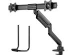 Neomounts DS75-450BL2 - Bureausteun - Full motion voor 2, Verzenden, Zo goed als nieuw, Neomounts
