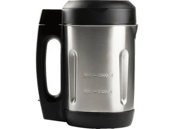 Domo Soepmaker2 L 6 Programmas Blender Zwart/roestvrijstaal, Verzenden, Nieuw, Soepmaker