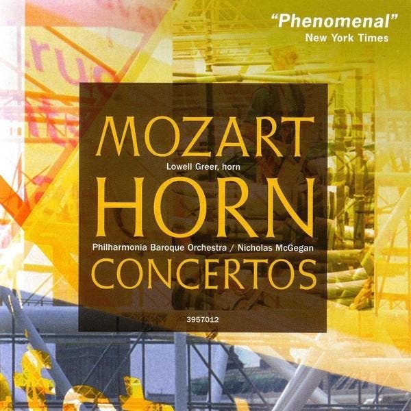 cd - Mozart - Horn Concertos, Cd's en Dvd's, Cd's | Overige Cd's, Zo goed als nieuw, Verzenden