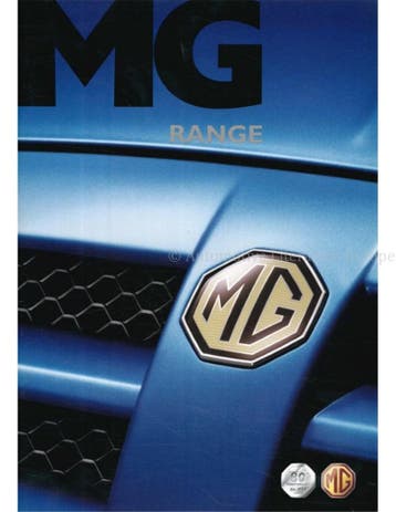2004 MG PROGRAMMA BROCHURE ENGELS, Boeken, Nieuw, Author