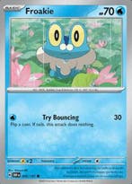 Froakie 056/197 reverse holo Obsidian flames, Ophalen of Verzenden, Nieuw, Losse kaart, Foil