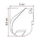 Fiamma F35Pro 250 Deep Black-Royal Grey, Ophalen of Verzenden, Nieuw, Fiamma