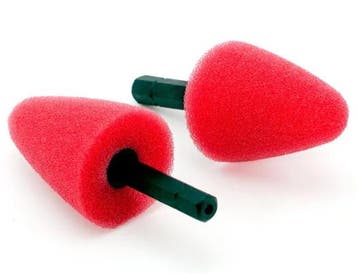 ZviZZer Thermo Thermo Cone Rood Hard 30x40mm - 1st, Verzenden