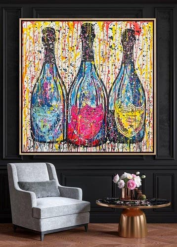 Joaquim Falco - THREE DOM PERIGNON. XL
