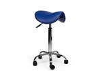 Zadelkruk Blauw - Hoge uitvoering, In hoogte verstelbaar, Nieuw, Kunststof