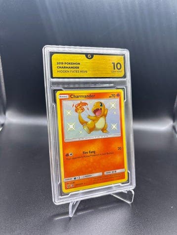 Pokémon - 1 Graded card - Charmander SV6 Foil - GG 10 - Sun, Nieuw