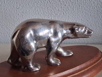 Figuur - Oso polar - Zilverbrons