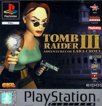 (PS1) Tomb Raider III Adventures of Lara Croft PS3, Ophalen of Verzenden, Zo goed als nieuw