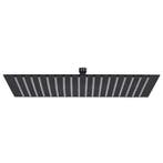 RVS Douchekop Zwart 50cm | Laatste Stuk!, Ophalen of Verzenden, Nieuw, Rvs, Douche