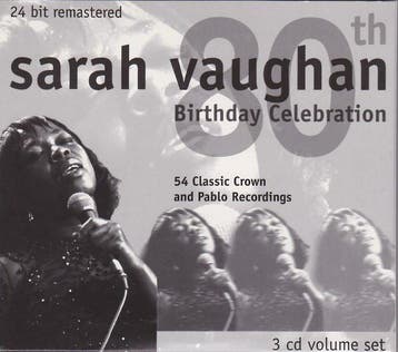 cd digi - Sarah Vaughan - 80th Birthday Celebration, 54 C..., Cd's en Dvd's, Verzenden, Zo goed als nieuw