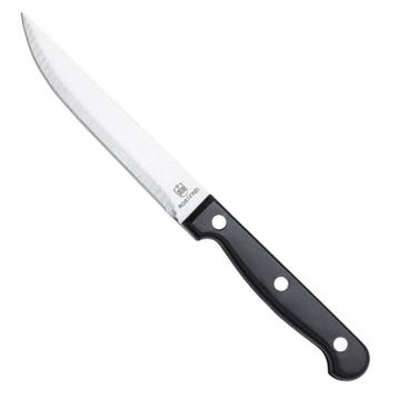 RÖR Solingen Steakmes – Glad – RVS – Lemmet 11,5 cm, Ophalen of Verzenden, Nieuw, Rvs of Chroom