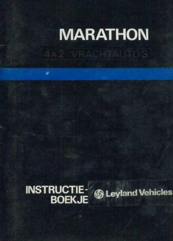 1978 Leyland Marathon Vrachtauto's Instructieboekje, Verzenden