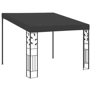 vidaXL Wandprieel 3x3x2,5 m antraciet, Verzenden, Nieuw