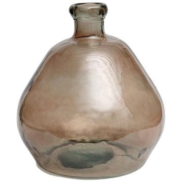 Bazar Bizar Bolai Vaas - Beige - Nieuw in verpakking -, Ophalen of Verzenden, Nieuw, Beige, Glas