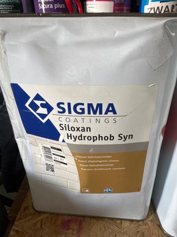 Sigma siloxan hydrophob syn - transparant - 10 liter SCHA..., Ophalen of Verzenden, Nieuw, Overige kleuren, Verf