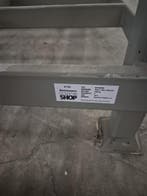 stapelrek 2350x1350x2020mm, max. 2000kg, gebruikt, Ophalen of Verzenden