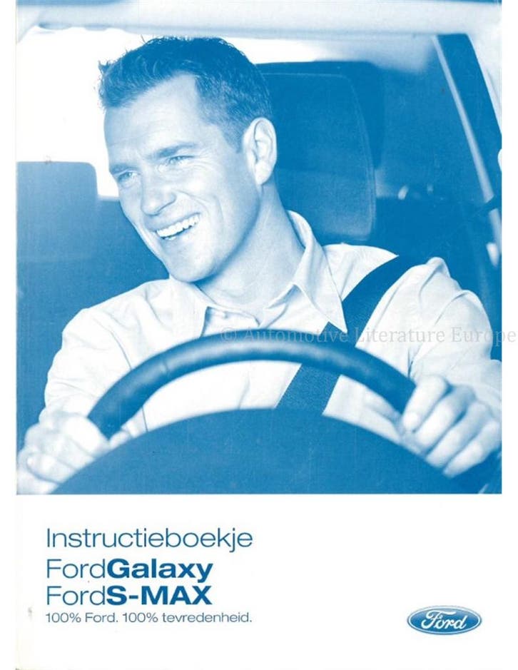 2006 FORD GALAXY | S-MAX INSTRUCTIEBOEKJE NEDERLANDS, Auto diversen, Handleidingen en Instructieboekjes