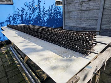THIEL Messing-rails pakket Nr 1 Totaal 23 Meter (LGB, Recht), Gebruikt, Rails, Ophalen of Verzenden, LGB