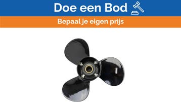 Bieden: Michigan Match 3-Blade Aluminum Boat Propeller 9 1/, Ophalen of Verzenden, Nieuw