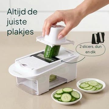 Groentesnijder Multifunctioneel - Mandoline, Huis en Inrichting, Verzenden, Zo goed als nieuw