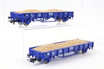 Roco H0 - 67028 - Modeltrein goederenwagonset (1) - Twee, Nieuw