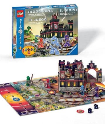 Ravensburger LEGO Knights Kingdom Ridderspel Bordspel (In d, Hobby en Vrije tijd, Gezelschapsspellen | Bordspellen, Verzenden