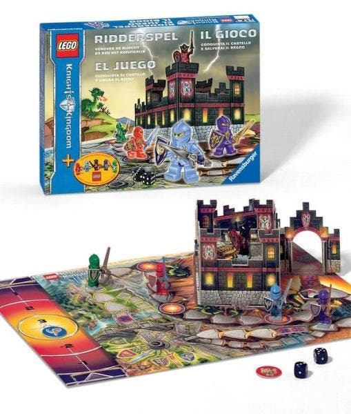 Ravensburger LEGO Knights Kingdom Ridderspel Bordspel (In d, Hobby en Vrije tijd, Gezelschapsspellen | Bordspellen, Zo goed als nieuw
