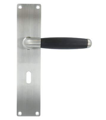 Deurklink Met schild Ton Model 1933 SL56 mat nikkel, Verzenden, Nieuw