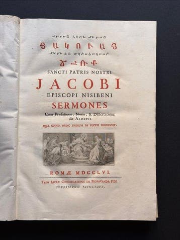 Sanctus Jacobus Nisibenius - S. Jacobi Episcopi Nisibeni