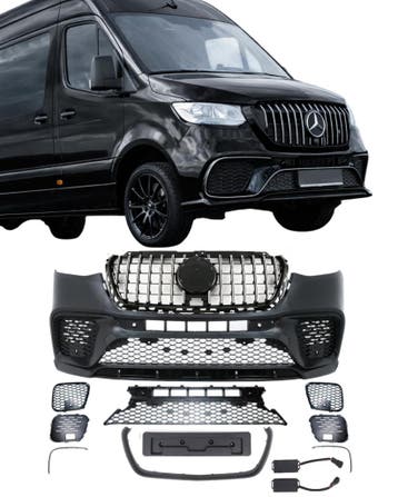 Voorbumper | geschikt voor Mercedes-Benz Sprinter | 2018+ |, Verzenden, Nieuw, Mercedes-Benz