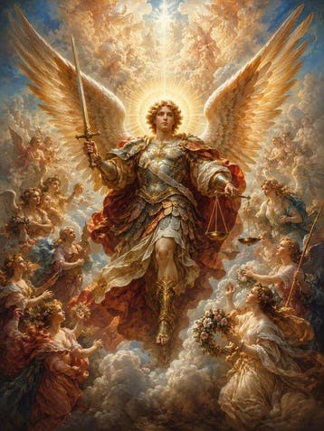 Shayer - The Angel of Divine Judgment - XL - 60x80cm - 1/1