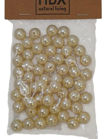 Parel rijgparels 12 mm 50 gr HBL0447-049C Donkerchampagne, Ophalen of Verzenden, Nieuw