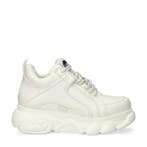 Buffalo Corin Vegan lage sneakers voor dames in het Wit, Verzenden, Wit, Nieuw, Sneakers of Gympen