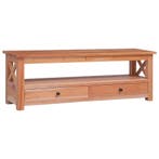 vidaXL Tv-meubel 115x30x40 cm massief mahoniehout, 100 tot 150 cm, Verzenden, Nieuw, Minder dan 100 cm