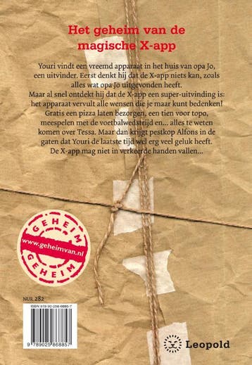 Het geheim van de magische X-app / Het geheim van, Verzenden, Zo goed als nieuw