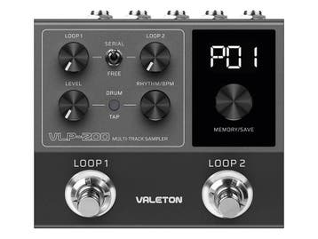 Valeton VLP-200 multi-track looper pedal, Verzenden, Nieuw