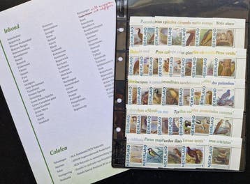 Nederland 2011 - Frankeergeldige serie VOGELS compleet (!), Gestempeld