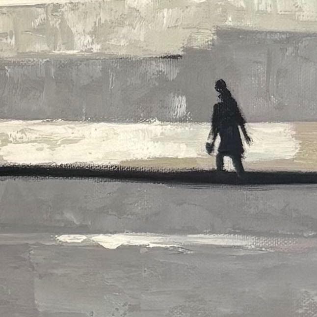 OKAWI - city walk 3 (XL), Antiek en Kunst, Kunst | Schilderijen | Modern