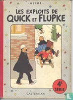 Quick en Flupke - Les exploits de Quick et Flupke 4e seri..., Eén stripboek, Verzenden, Gelezen, Remi, Georges.