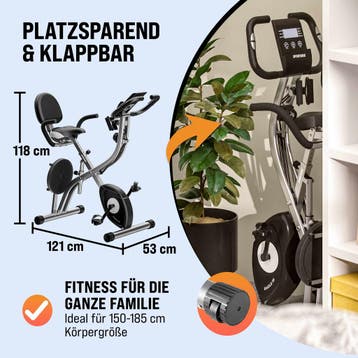Hometrainer Eagle 4 Compatibel met hartslagsensor-app, Verzenden, Nieuw