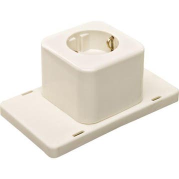 ABB Enkele wandcontactdoos 3611W1 S voor lasdoos 3611 S, Ophalen of Verzenden, Nieuw