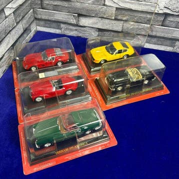 Altaya/Ixo 1:43 - Modelauto (5) - Lotto 5 Modellini, Hobby en Vrije tijd, Nieuw