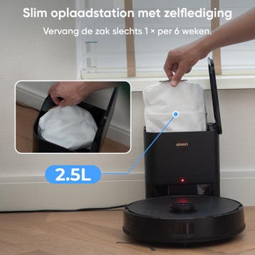 Airson X2 Ultra Clean Robotstofzuiger met Dweilfunctie -, Ophalen of Verzenden, Zo goed als nieuw